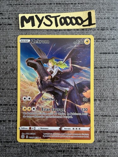 Carte pokémon zekrom - pokémon,