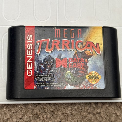 Mega turrican sega genesis - mega,