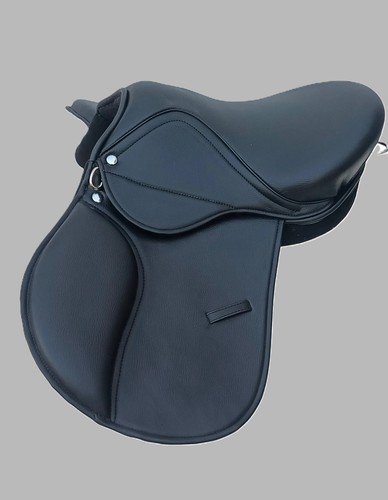Sella nera premium equitazione