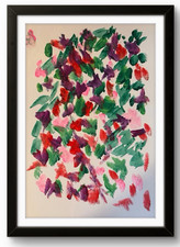 Quadro originale rosa 11x14