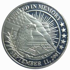 MEDAGLIA STATI UNITI IN MEMORIA DELL 11 SETTEMBRE 2001 FDC PERIZIATA MF106945