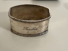 ANTICO PORTA TOVAGLIOLO DA CUCINA PERSONALIZZATO ARGENTO 800 Gr. 31 - Silver Ag.