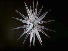 Exceptional Murano Glass Sputnik Chandelier