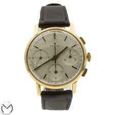 Orologio Cronografo ZENITH Tricompax 146HP Oro 18 kt 750 carica manuale uomo ...