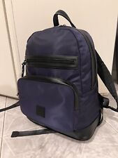 zaino liu jo Unisex Blu Nuovo Cerniera Tasche Intere Esterne Resistente Acqua 