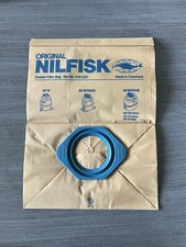 Nilfisk 816200 Sacchi Polvere Carta 20 pz. Aspirapolvere GA70 GS80/90 GM80/90