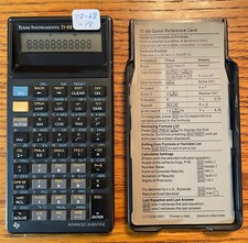Calcolatrice vintage Texas Instruments TI-68 Sci/Prog -- TESTATA/NUOVA BAT/ALTRO (18)