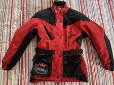 Giacca Moto Tessuto Dainese RACING 3 D-DRY® JACKET Nero Rosso