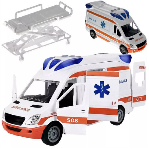 Modellino ambulanza giocattolo - ambulanza,