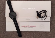 Smart Watch I50 per uomo, 1.32" per iOS Android, 44mm, nero