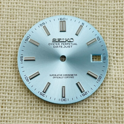 Quadrante orologio blu - , chiaro