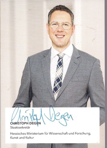 Autogramm christoph degen - christoph,