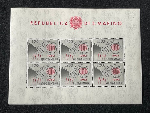 San marino 1962 europa - marino,