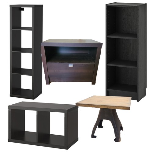 Ikea shelf lot shelving - 4x,