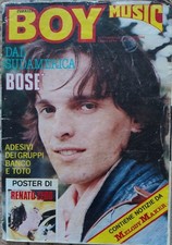 POSTER RENATO ZERO SU BOY MUSIC -MIGUEL BOSE'