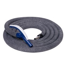 Tubo flessibile per aspirapolvere centralizzato con calza di rivestimento