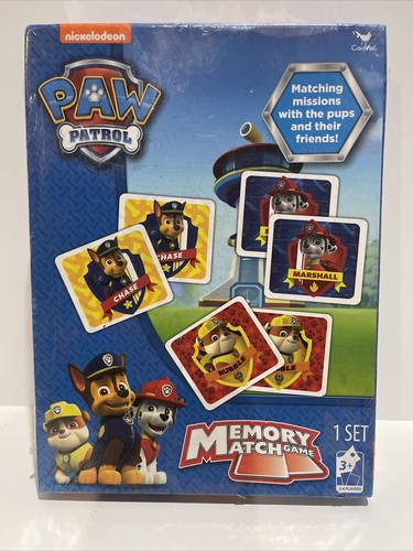 Paw patrol memory match - memory, game
