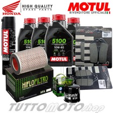 KIT TAGLIANDO HONDA HORNET 600 2003 2004 2005 2006 OLIO FILTRI PASTIGLIE GRASSO