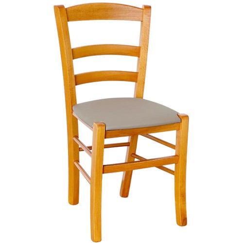 Sedia legno paesana ciliegio