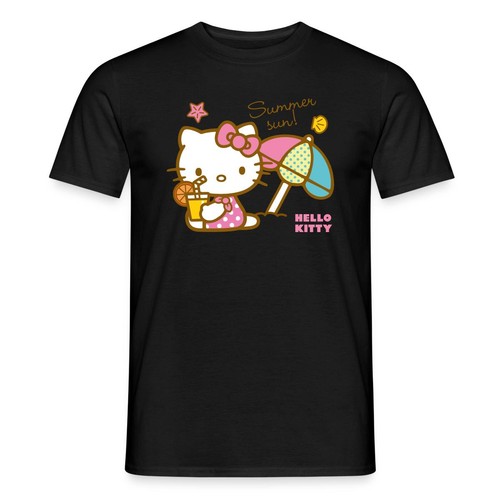 Shirt uomo hello kitty - t-shirt, sulla