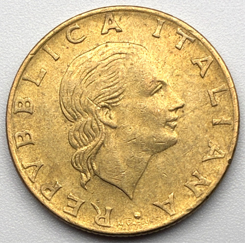 Italy 200 lire 1978 r - /, /