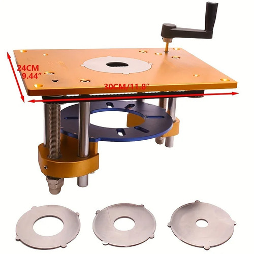 Piastra inserto tavolo - piastra, router