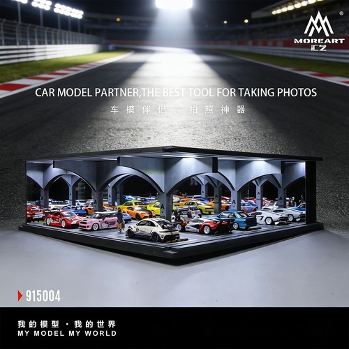 Diorama modello garage - diorama, 1:64
