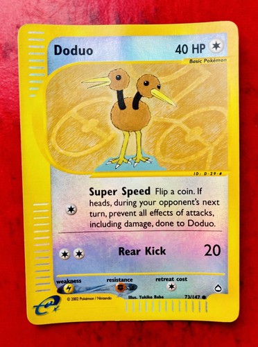 Lotto carte pokemon doduo - pokemon,