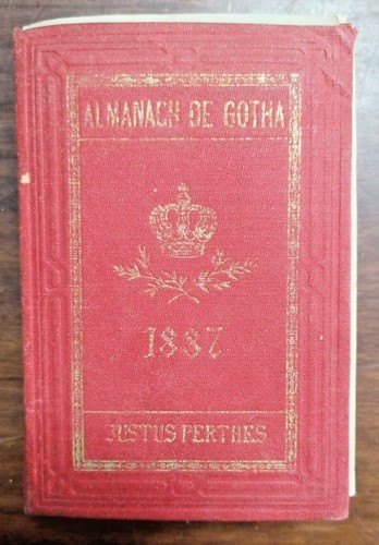 Almanach gotha annuaire - de,