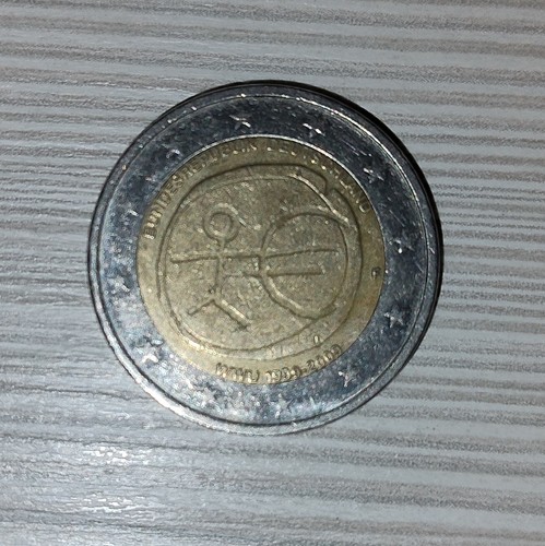 Moneta rara euro della - da, 2