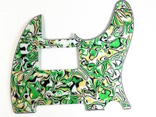 4 Ply Pickguard for Fender Telecaster Humbucker Guitar - Green pearl