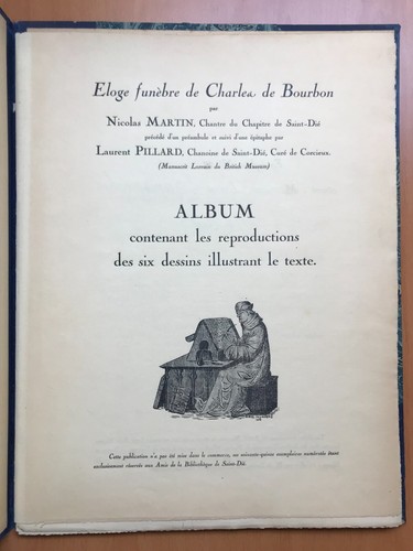 Eloge funèbre charles de - funèbre,