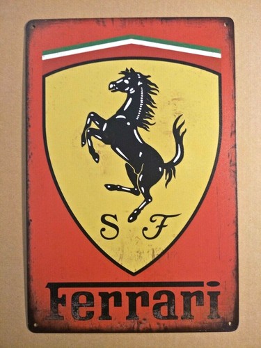 Targa ferrari car - auto, stampa