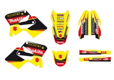 kit grafiche adesivi makita suzuki rm 125 250 rmz 250 450 e tabelle