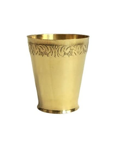 Bicchiere ottone puro per - in,