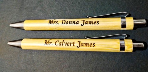 Penna bambù personalizzata - bambù,