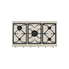 OUTLET SMEG O-SRV896AVOGH2 PIANO COTTURA 90CM 5 FUOCHI AVENA - CON DIFETTI