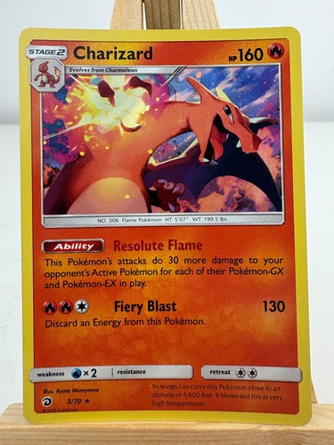 Pokemon card charizard dragon - card,