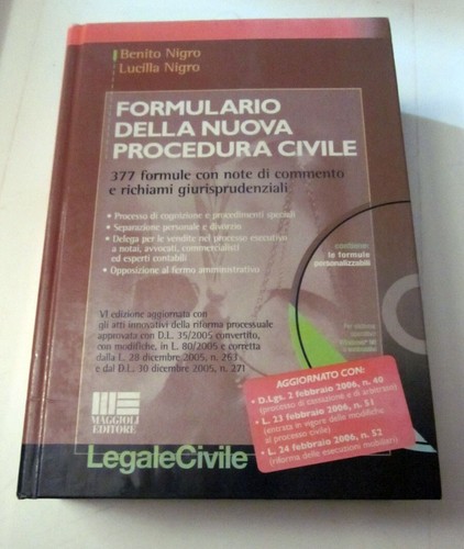 Formulario della nuova
