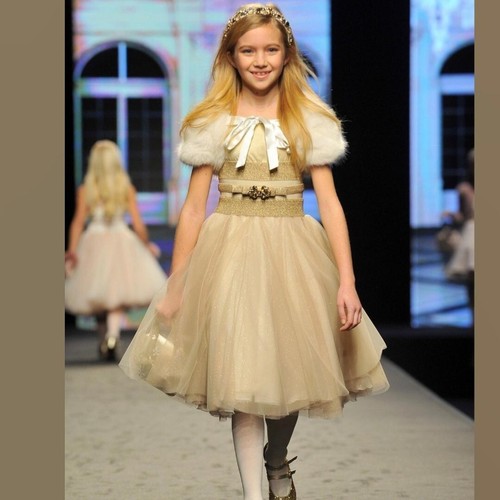 100 monnalisa couture abito - monnalisa,