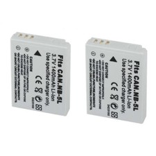 2X Batteria per Canon Digital IXUS 850 IS, PowerShot SX210 IS, PowerShot 960
