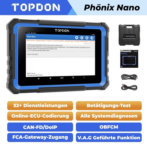 Topdon phoenix nano - topdon,