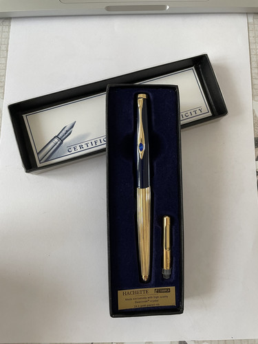 Penna stilografica hachette - penna,