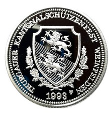 [NC] SVIZZERA - 50 FRANCHI TIRI FEDERALI 1993 PROOF (a023)