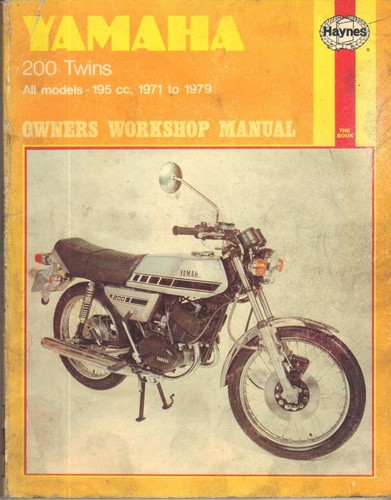 Manuale officina yamaha rd200 - manuale,