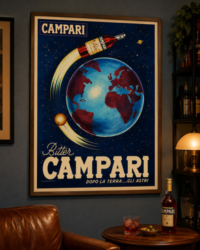 Campari bitter pubblicità - bitter,