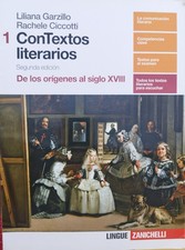 libri scuole superiori - CONTEXTOS LITERARIOS 1 - 2^ Edizione
