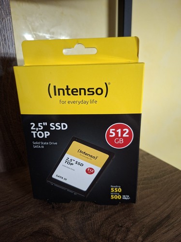 Ssd intenso top 512gb - ssd,