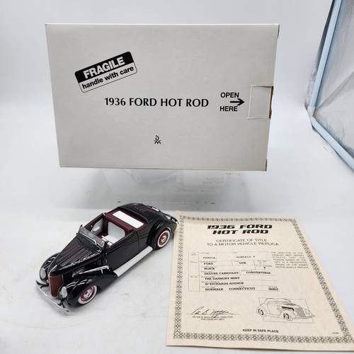 Danbury mint 1936 ford hot - 1936, rod