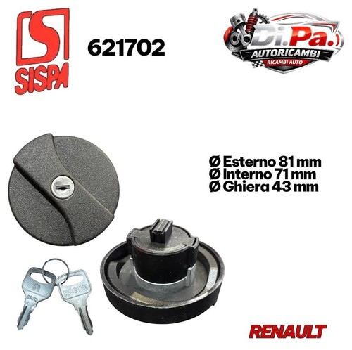 Tappo serbatoio carburante - tappo,